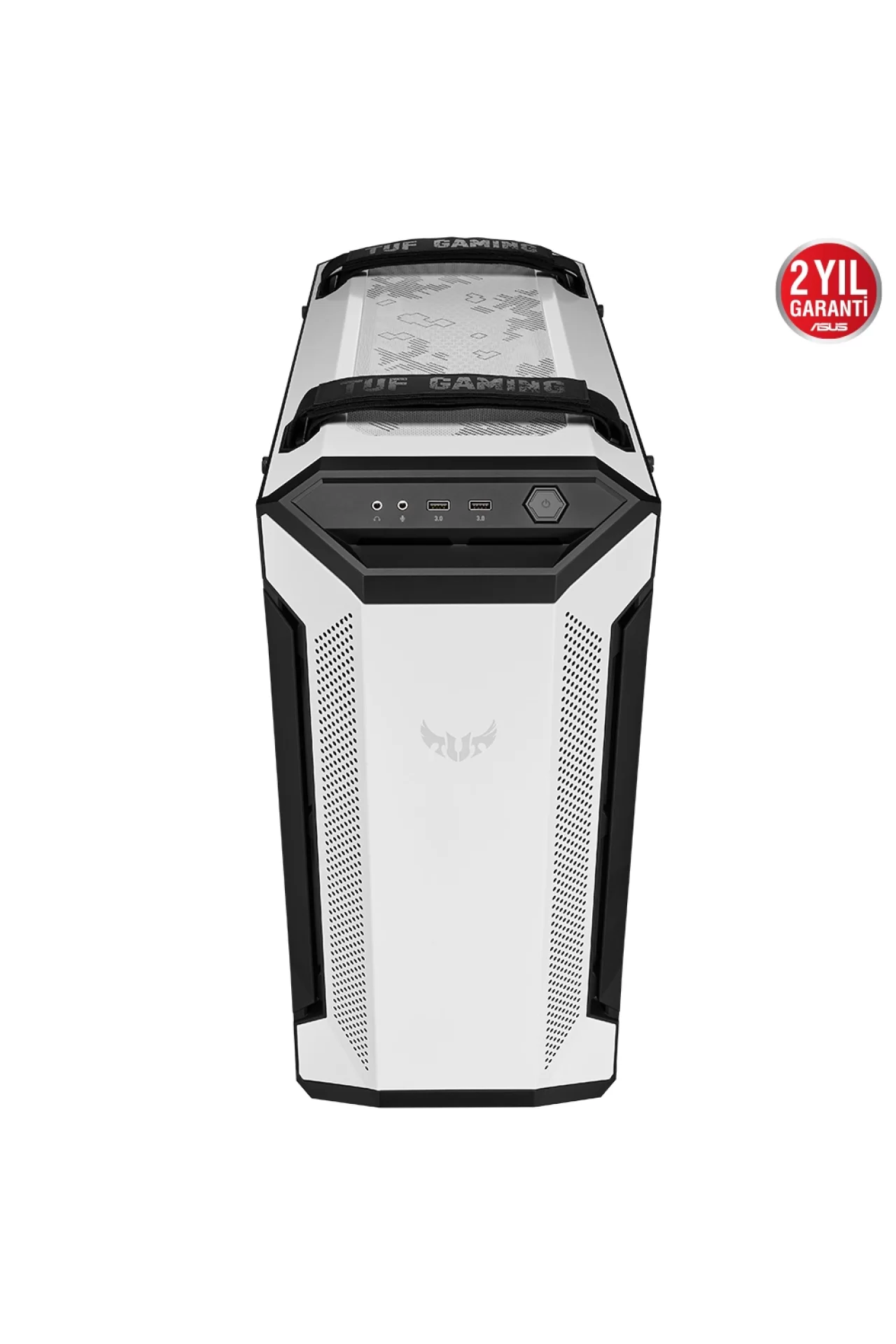 Asus TUF Gaming GT501 White Edition RGB Tempered Glass Mid Tower Kasa