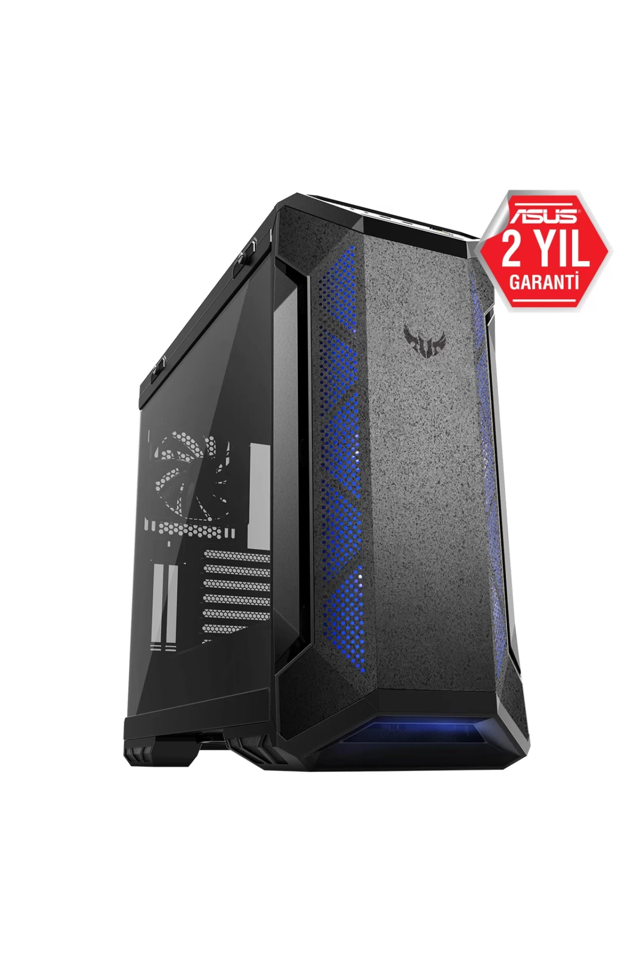 Asus TUF Gaming GT501 White Edition RGB Tempered Glass Mid Tower Kasa