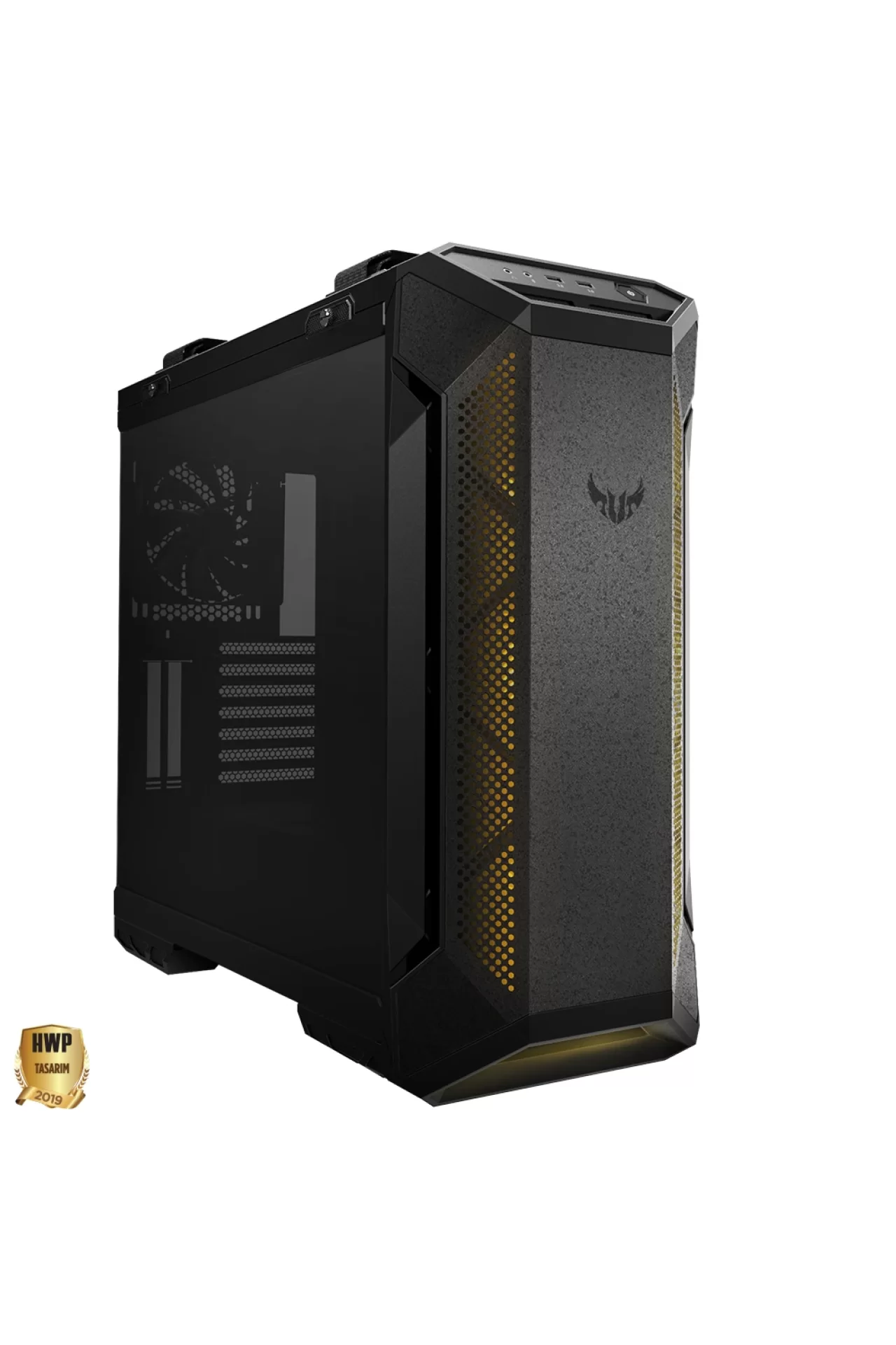 Asus TUF Gaming GT501 White Edition RGB Tempered Glass Mid Tower Kasa