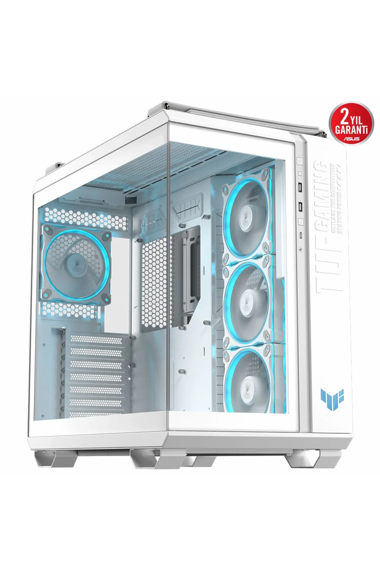 Asus TUF Gaming GT502 Horizon ARGB Beyaz Kasa