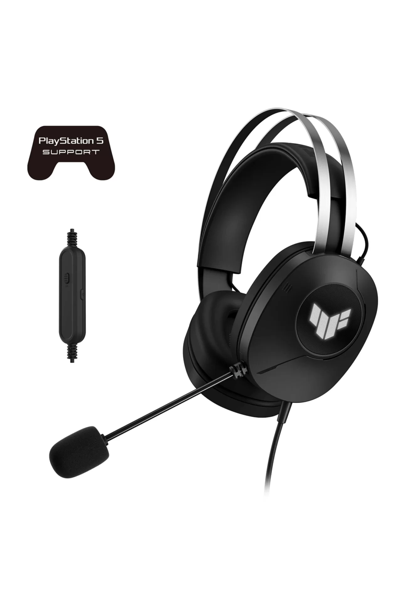 Asus TUF Gaming H1 GEN II 7.1 Surround Siyah Gaming Kulaklık