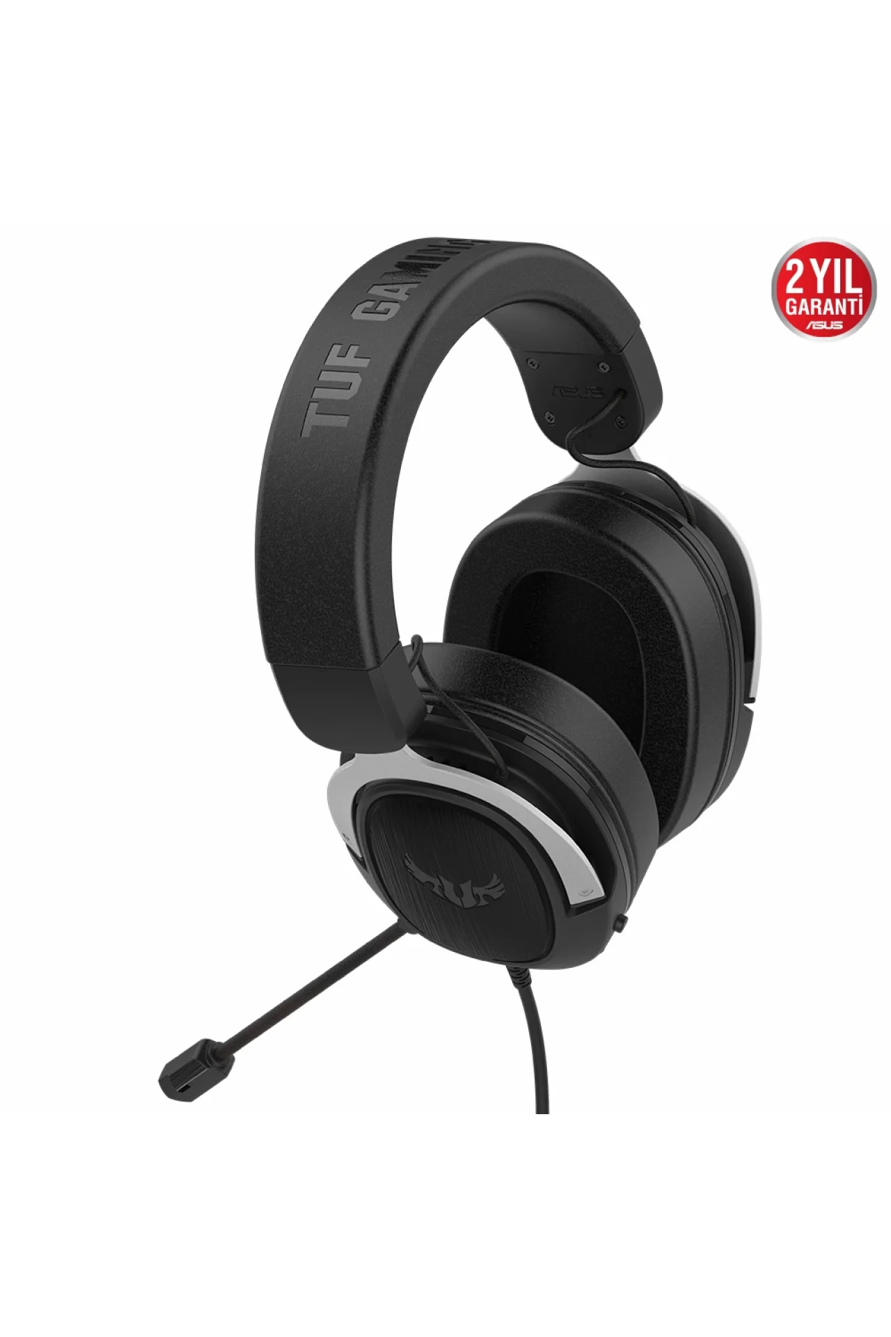Asus TUF Gaming H3 Gun Metal 7.1 Surround Oyuncu Kulaklık (90YH028G-B1UA00)