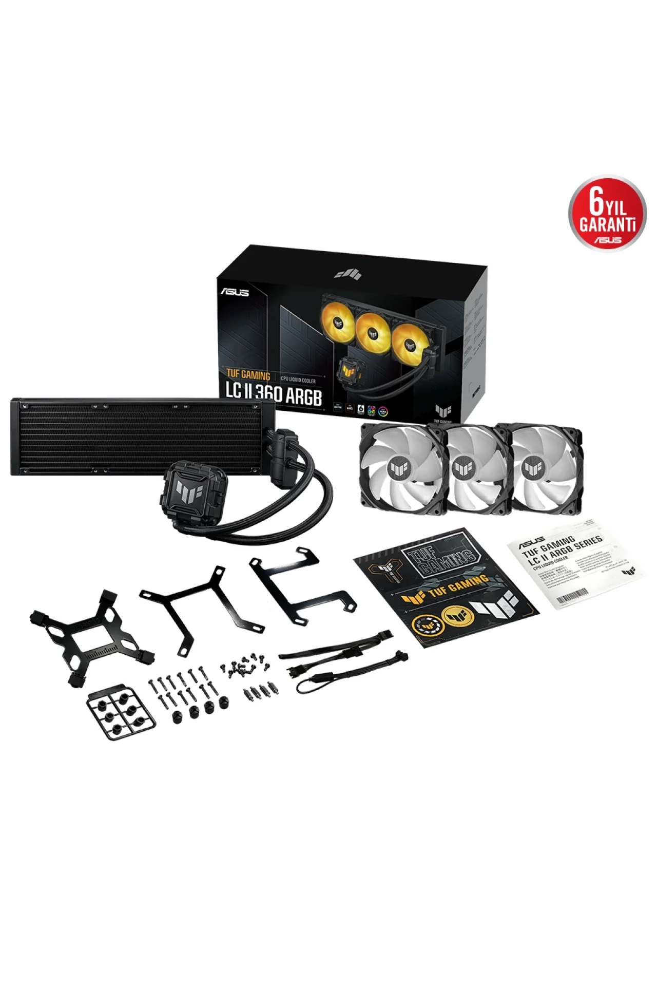 Asus TUF Gaming LC II 360 ARGB Sıvı Soğutucu