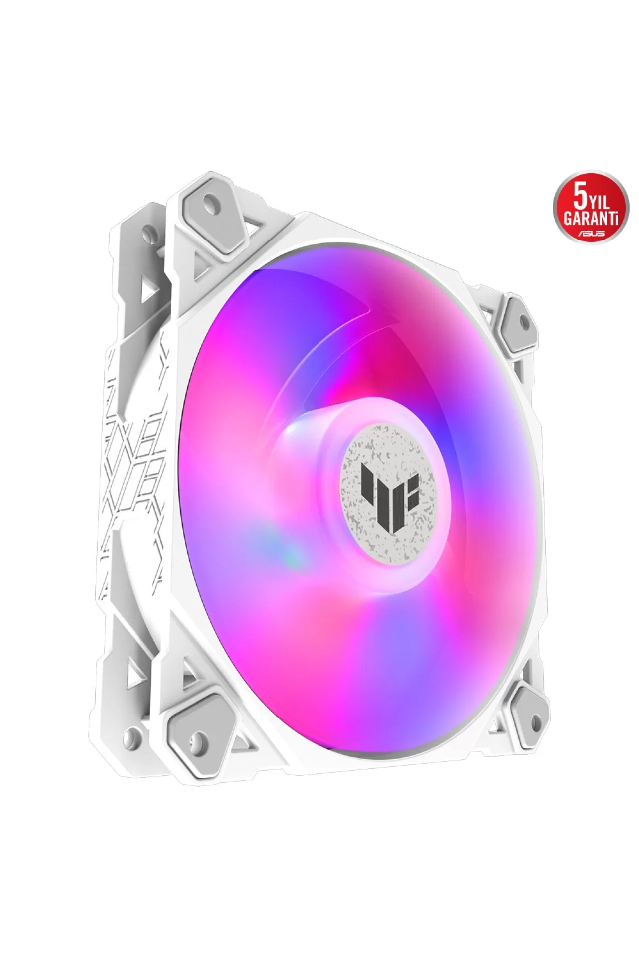 Asus TUF Gaming TF120 Beyaz ARGB Fan 3’lü Kasa Fanı