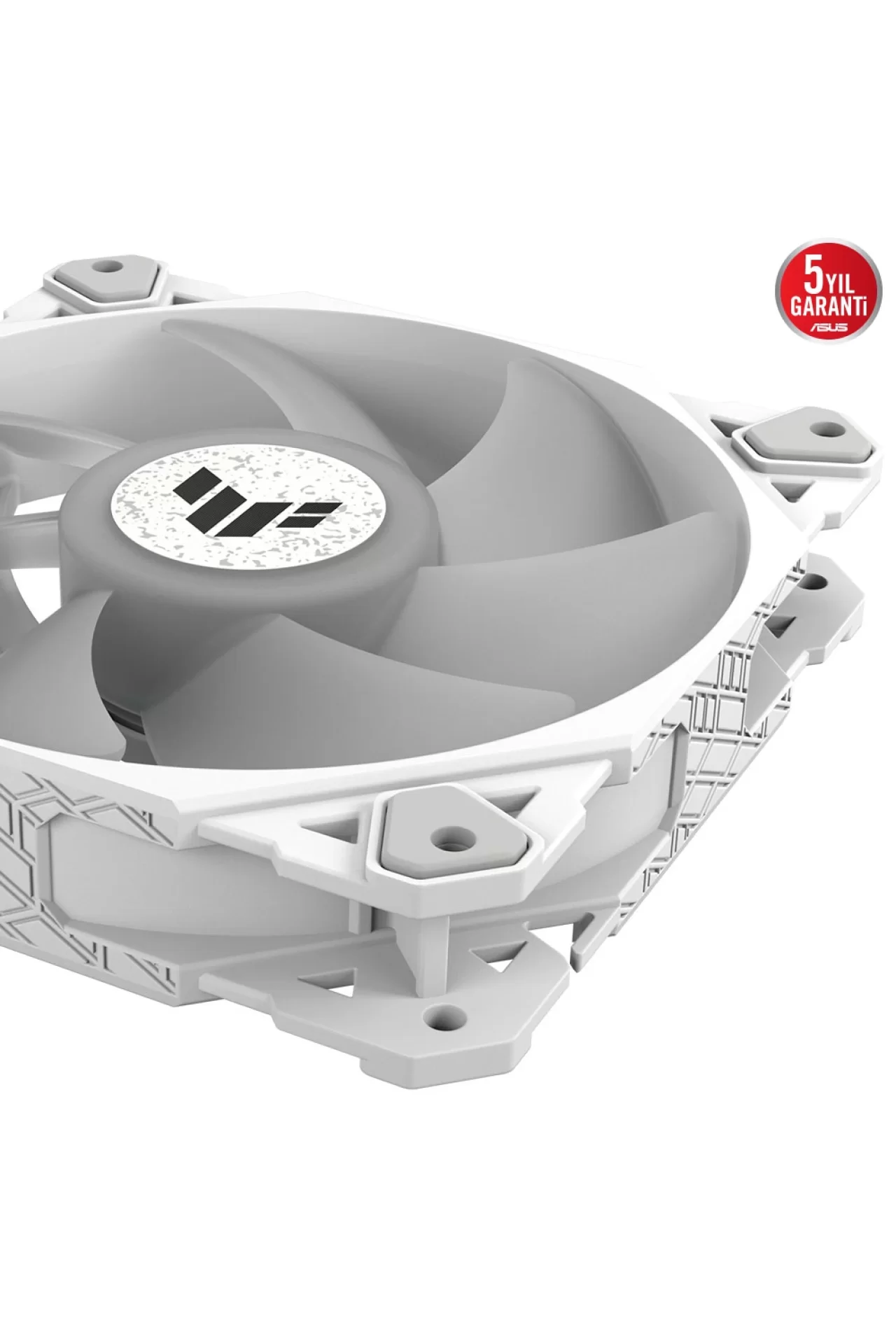 Asus TUF Gaming TF120 Beyaz ARGB Fan 3’lü Kasa Fanı