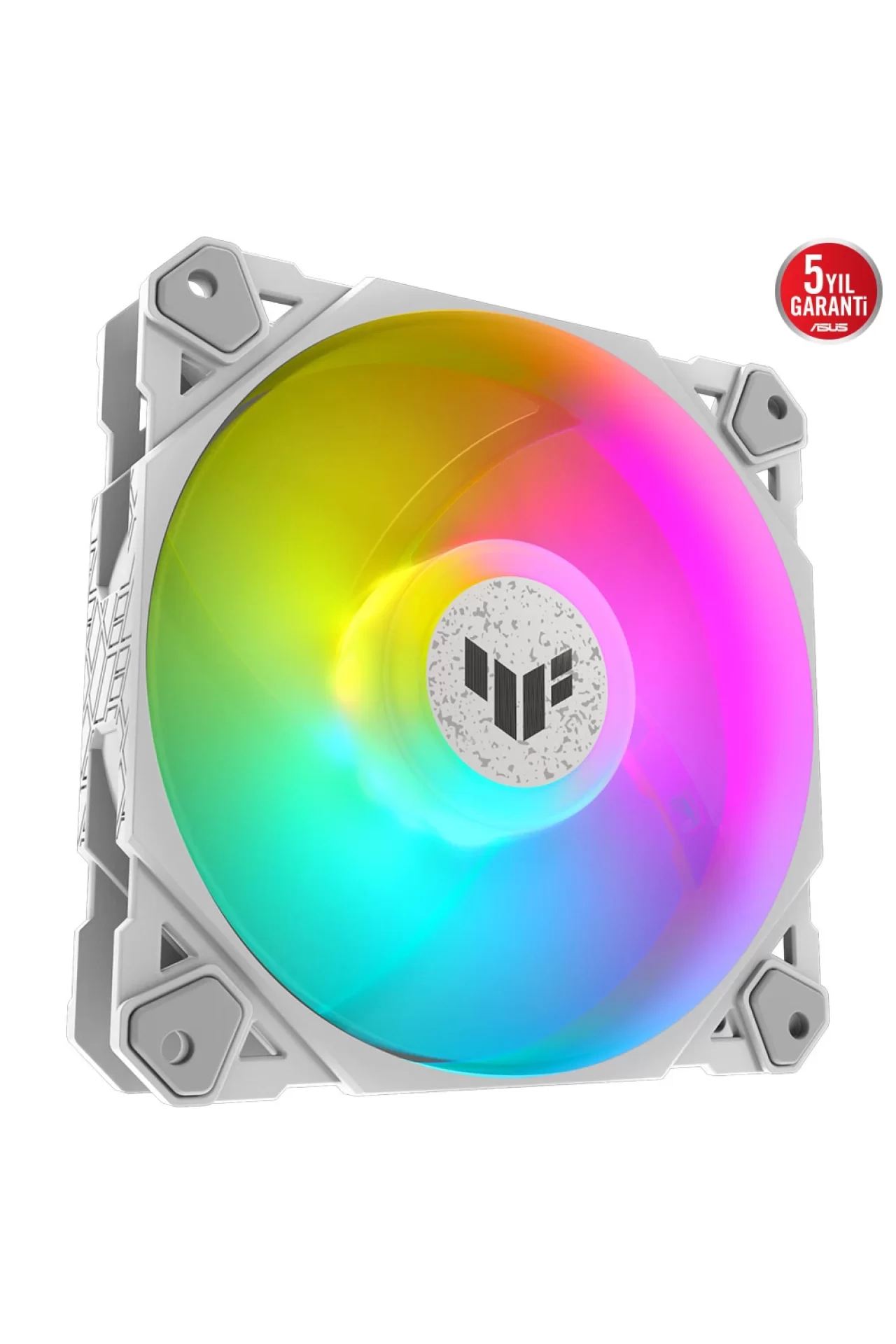 Asus TUF Gaming TF120 Beyaz ARGB Fan 3’lü Kasa Fanı