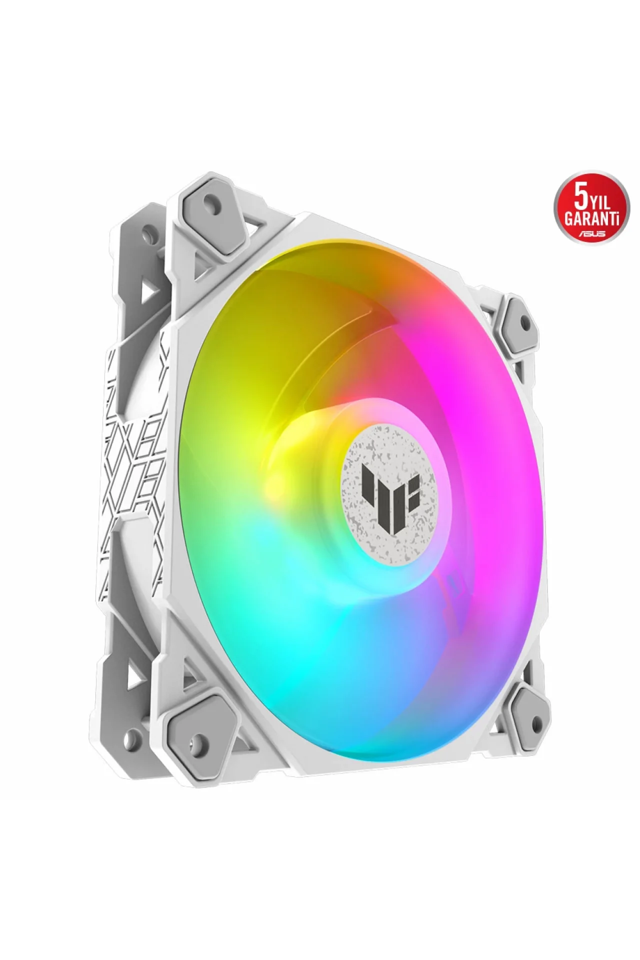 Asus TUF Gaming TF120 Beyaz ARGB Fan 3’lü Kasa Fanı