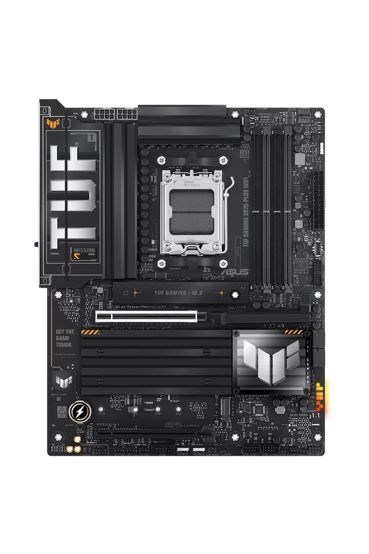 Asus TUF Gaming X870-PLUS WiFi 8000MHz(OC) DDR5 Soket AM5 M.2 HDMI ATX Anakart