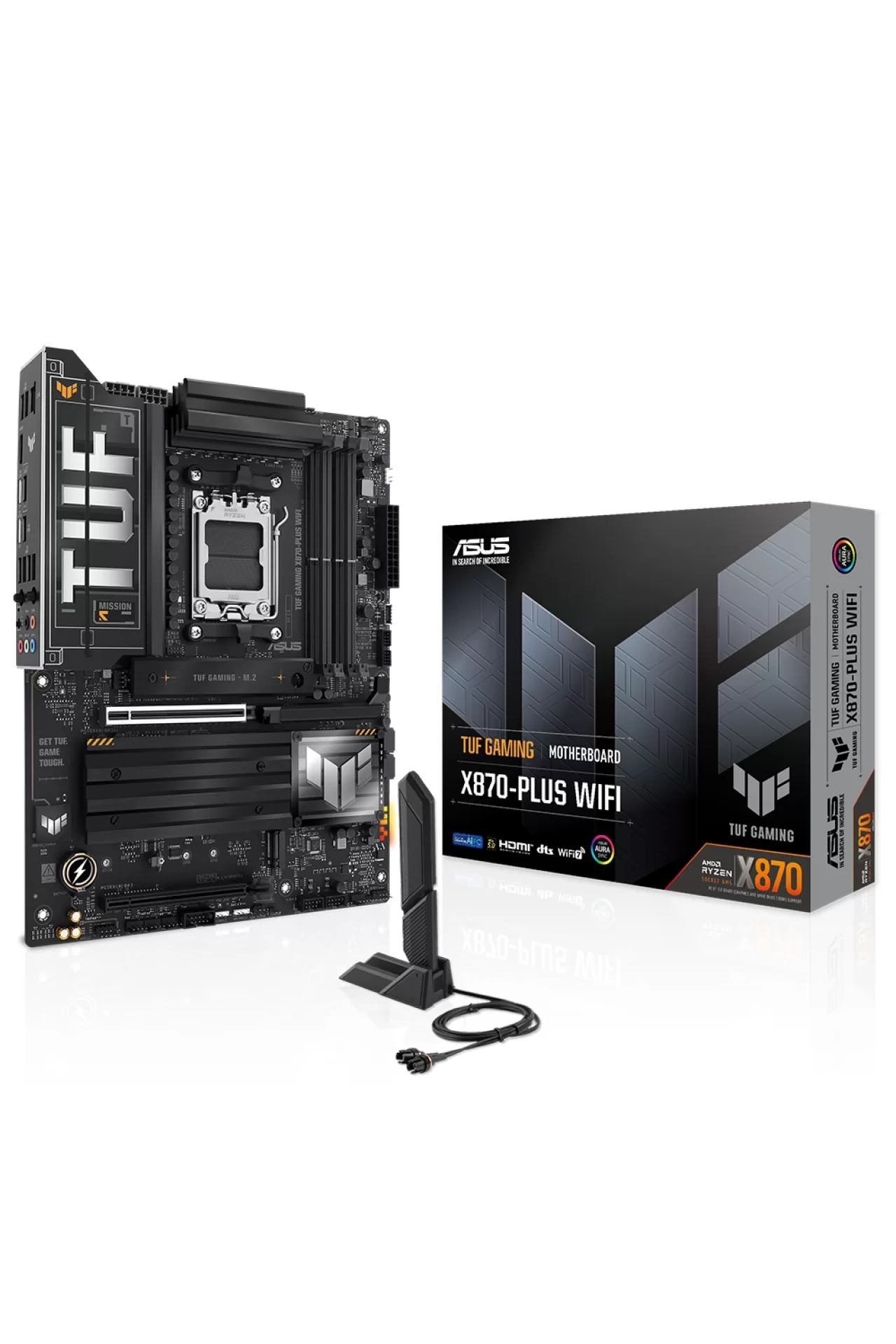 Asus TUF Gaming X870-PLUS WiFi 8000MHz(OC) DDR5 Soket AM5 M.2 HDMI ATX Anakart