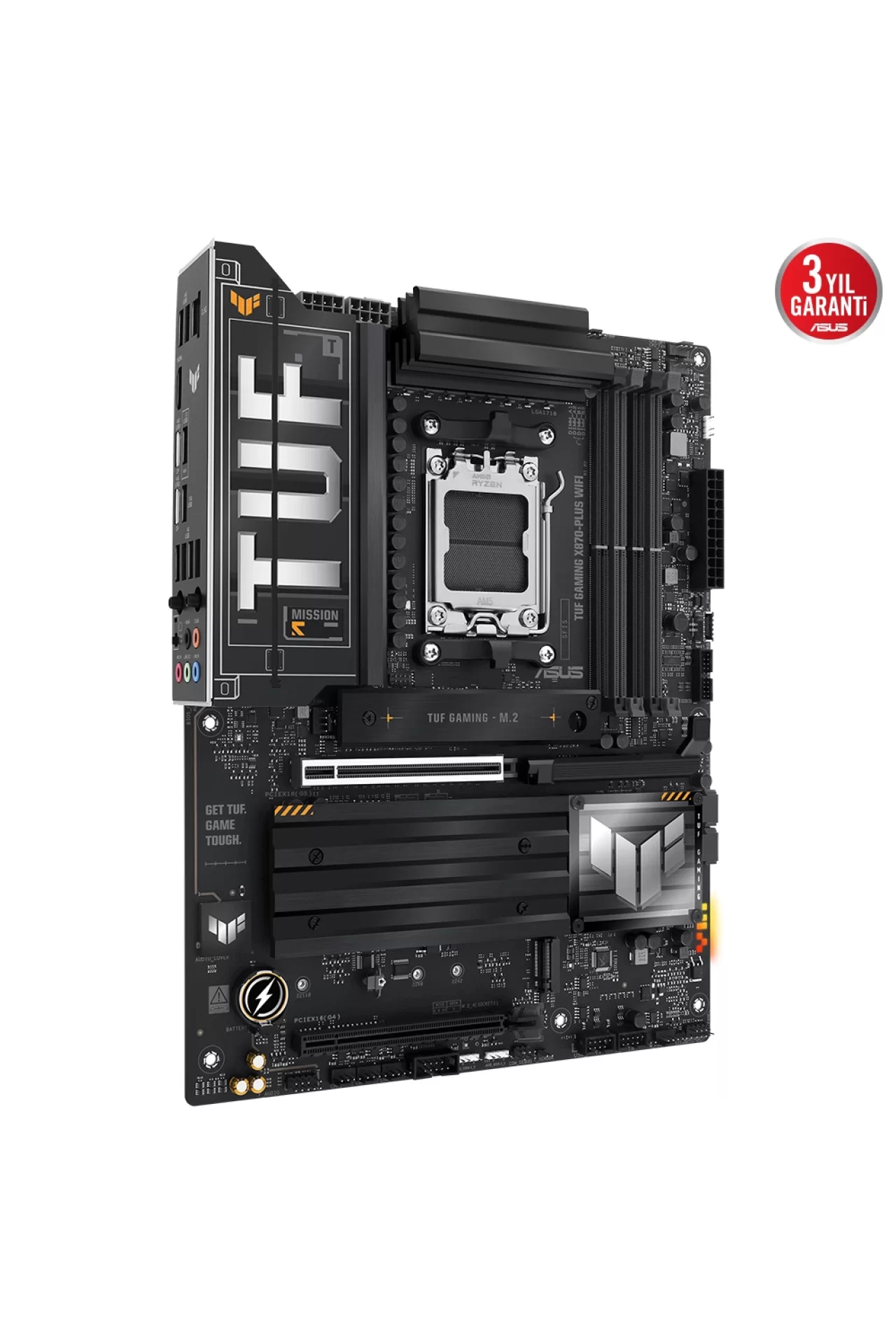 Asus TUF Gaming X870-PLUS WiFi 8000MHz(OC) DDR5 Soket AM5 M.2 HDMI ATX Anakart