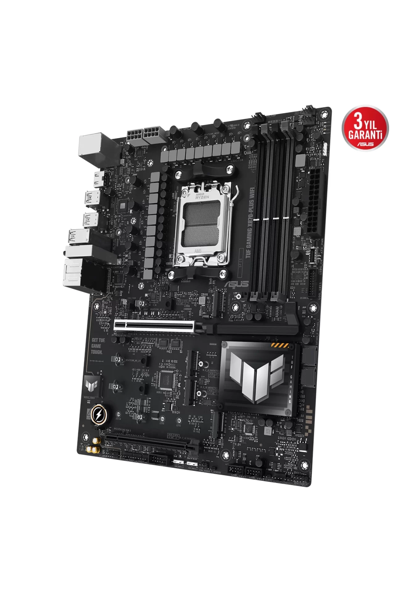 Asus TUF Gaming X870-PLUS WiFi 8000MHz(OC) DDR5 Soket AM5 M.2 HDMI ATX Anakart