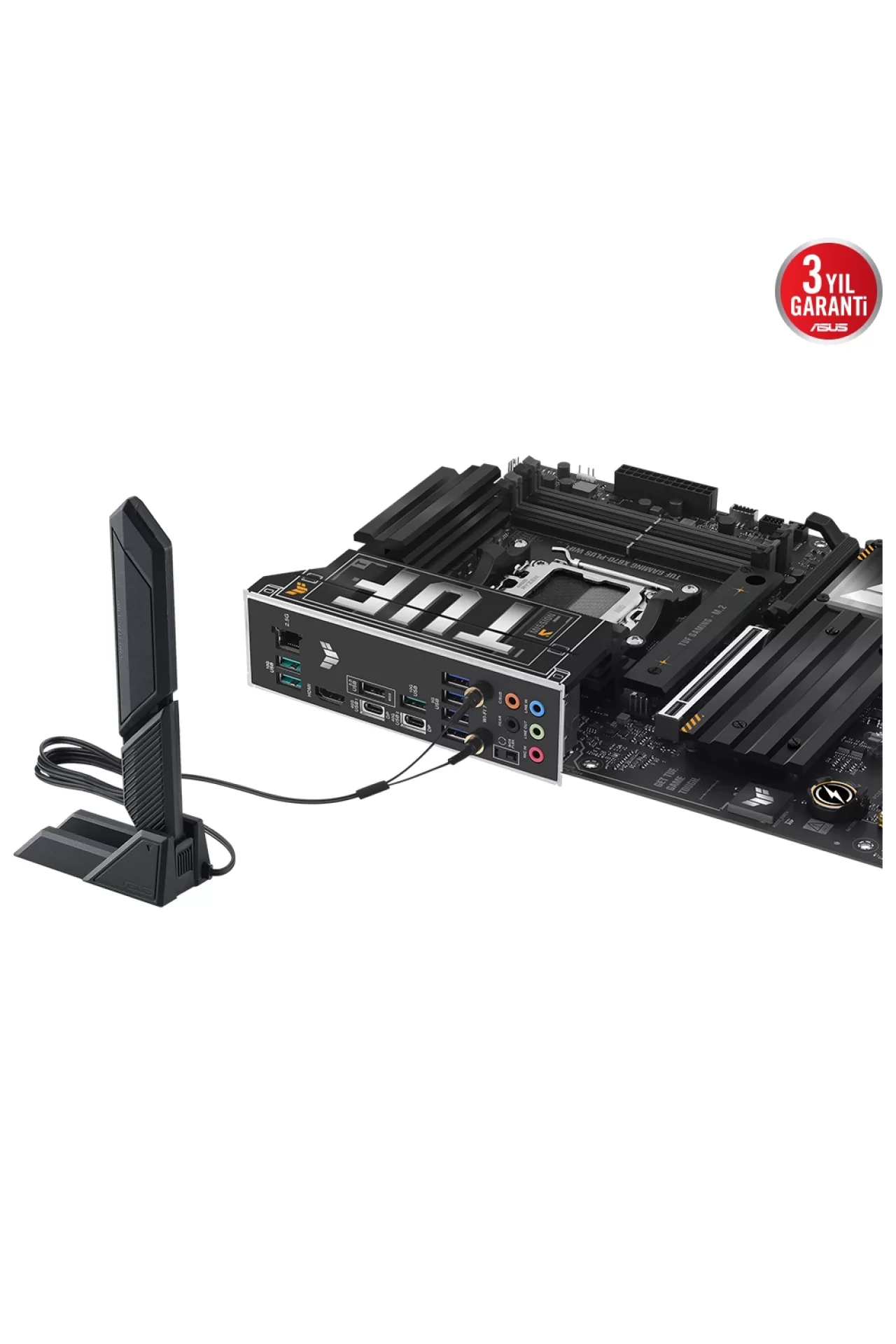 Asus TUF Gaming X870-PLUS WiFi 8000MHz(OC) DDR5 Soket AM5 M.2 HDMI ATX Anakart