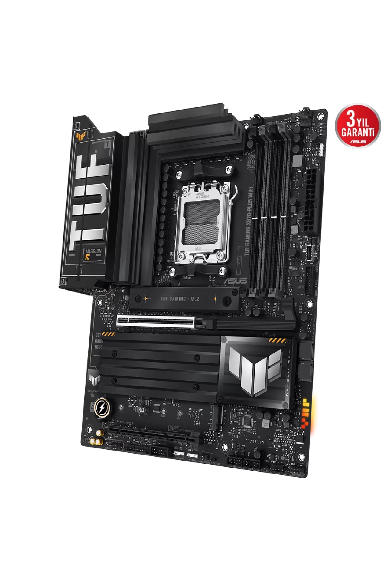 Asus TUF Gaming X870-PLUS WiFi 8000MHz(OC) DDR5 Soket AM5 M.2 HDMI ATX Anakart