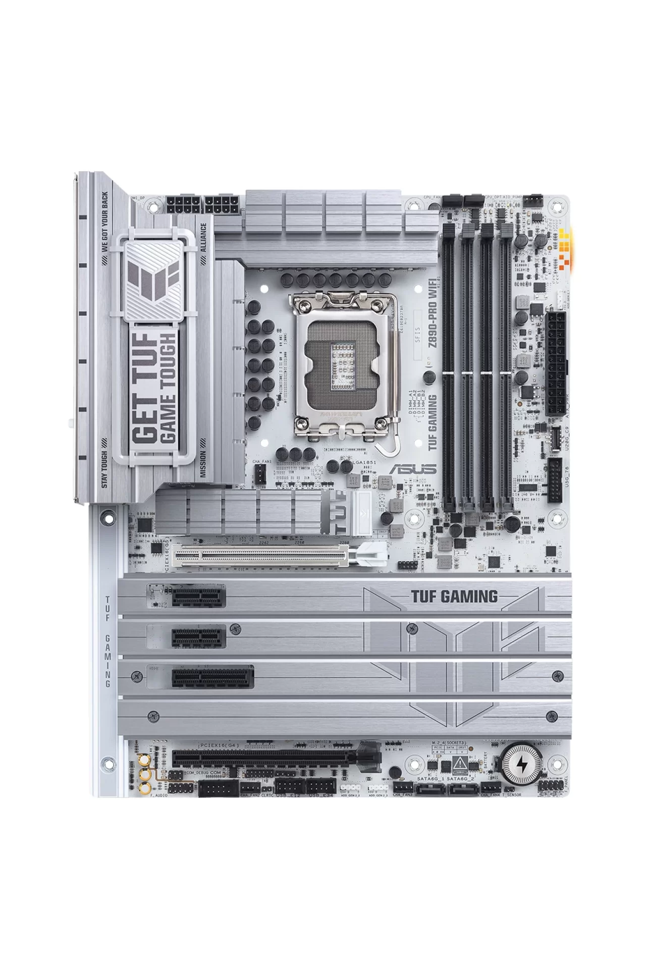 Asus TUF Gaming Z890-Pro WiFi 9066MHz (OC) DDR5 Soket LGA1851 M.2 HDMI DP ATX Anakart
