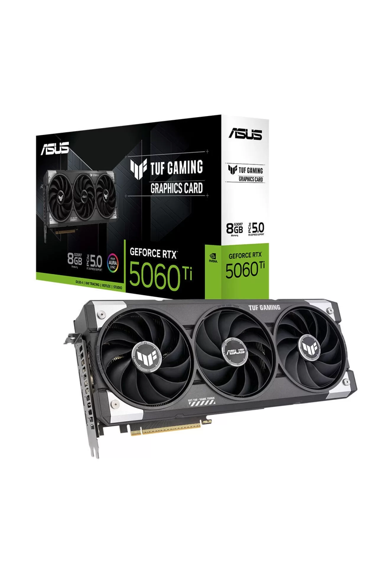 Asus TUF Gaming GeForce RTX 5060 Ti 8GB GDDR7 128 Bit DLSS 4 Ekran Kartı