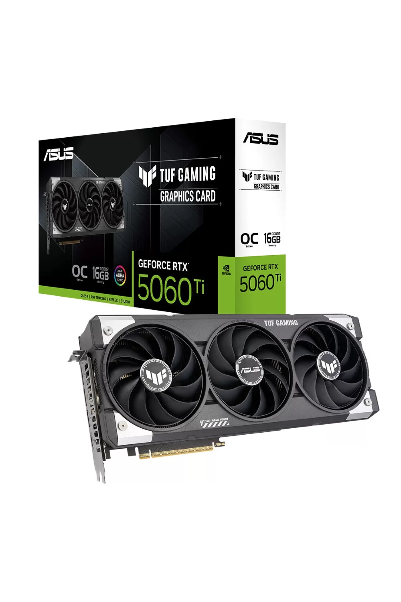 Asus TUF Gaming RTX 5060 Ti OC 16GB Ekran Kartı
