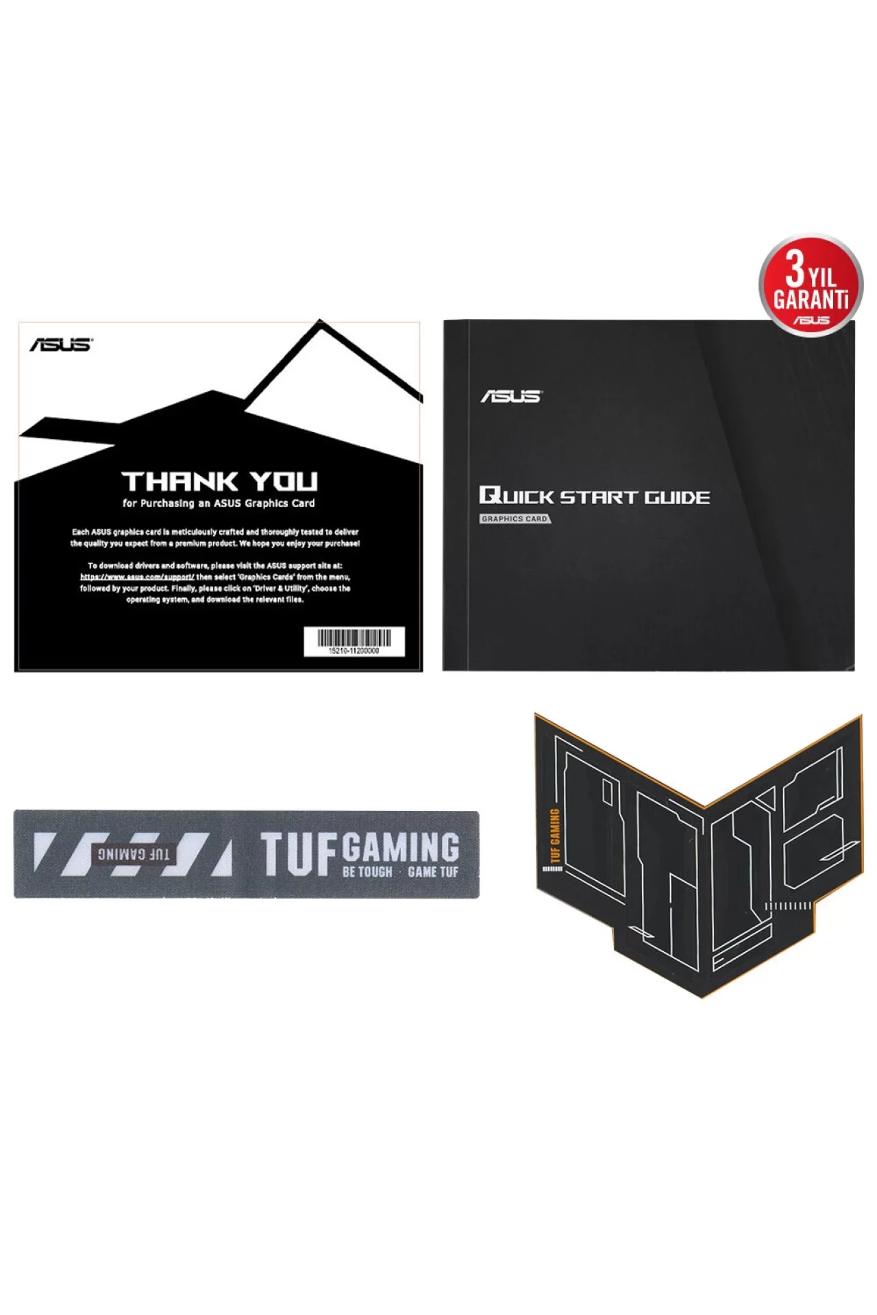 Asus TUF Gaming Radeon RX 9060 XT OC Ekran Kartı