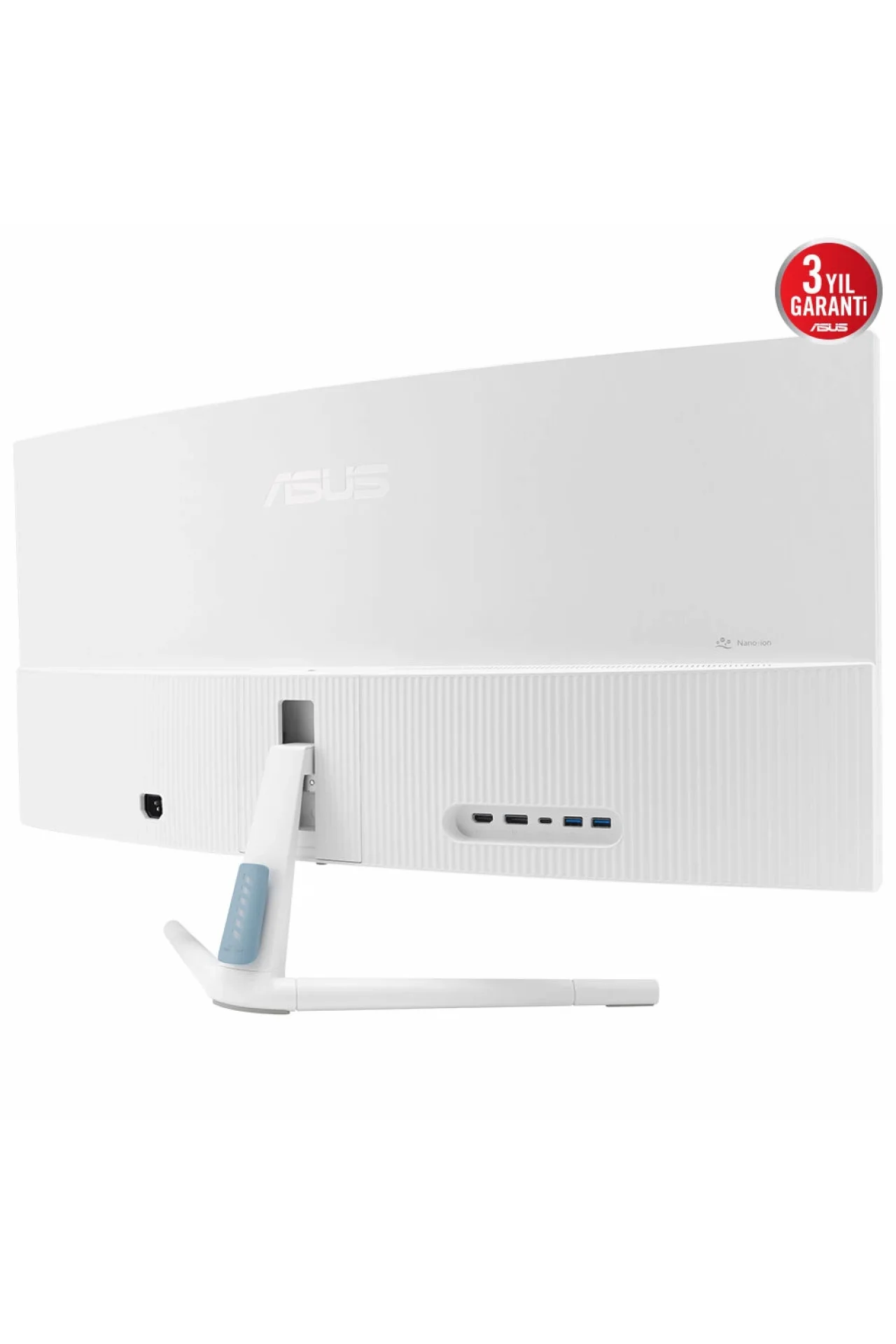 Asus VU34WCIP-W 34 inç 100Hz 1ms WQHD Adaptive Sync VA Kavisli Beyaz Monitör