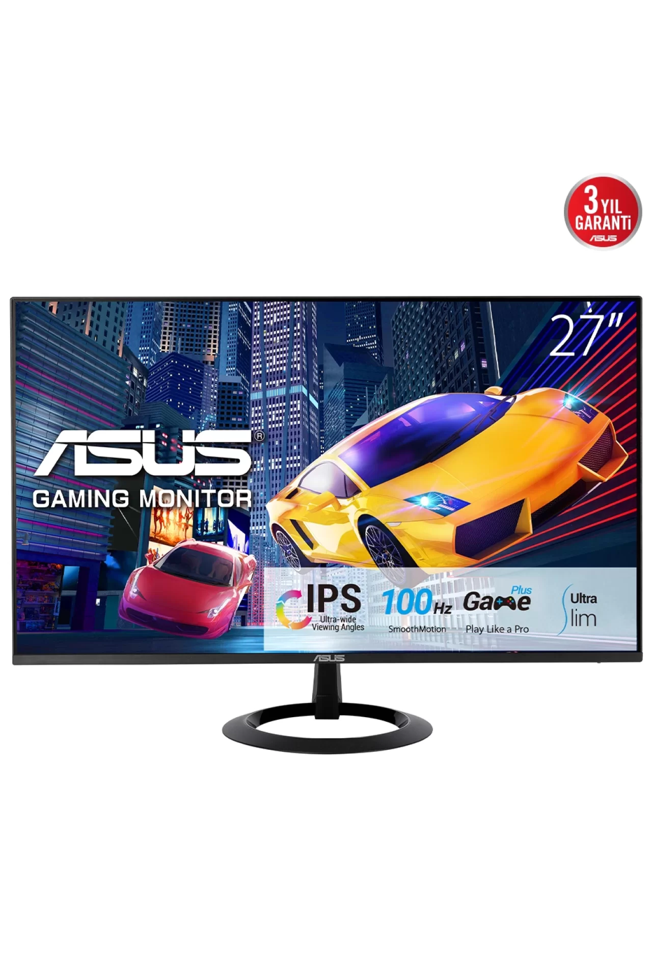 Asus VZ27EHF 27 inç 100Hz 1ms Full HD Adaptive Sync IPS Gaming Monitör