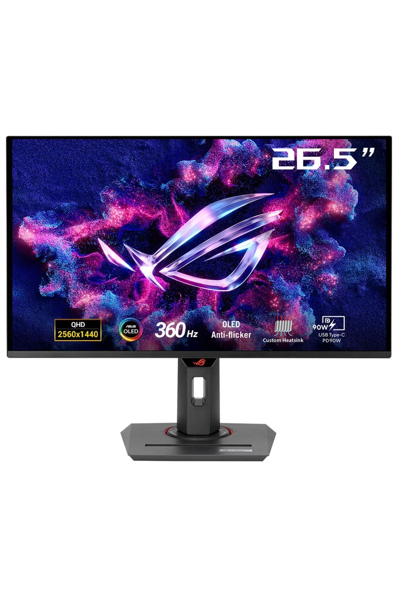 Asus ROG Strix OLED XG27ACDNG 26.5 inç 360Hz 0.03ms 2K QHD Adaptive Sync QD-OLED Pivot Gaming Monitör