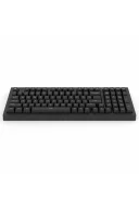 Hawk Gaming HK210 Membrane Rainbow Type C Kablolu Siyah Full Türkçe Gaming Klavye