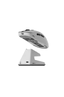 Hawk Gaming HM420 4K Hz 26000 DPI Tri-Mode Kablosuz/Bluetooth Şarj Standlı Beyaz Gaming Mouse