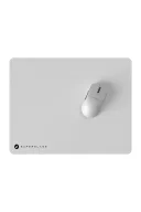HS20 SuperGlass Kaymaz Taban 5mm Temperli Cam Beyaz Mousepad
