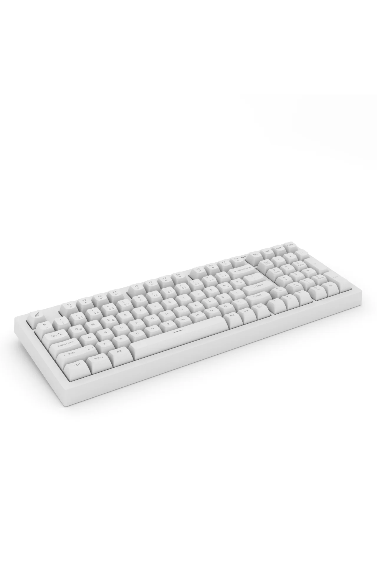 Hawk Gaming HK210 Membrane Rainbow Type C Kablolu Beyaz Full Türkçe Gaming Klavye