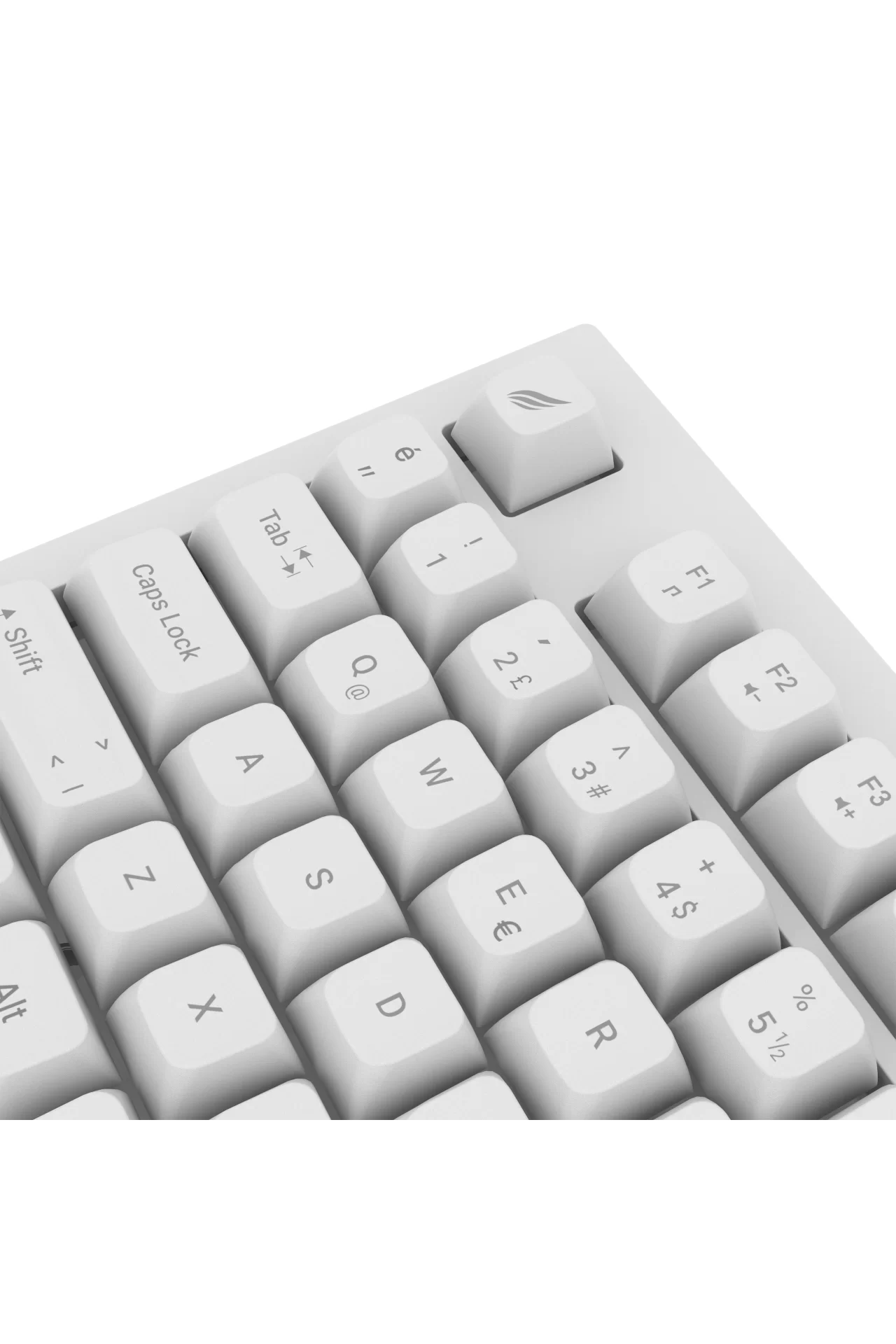 HK210 Membrane Rainbow Type C Kablolu Beyaz Full Türkçe Gaming Klavye