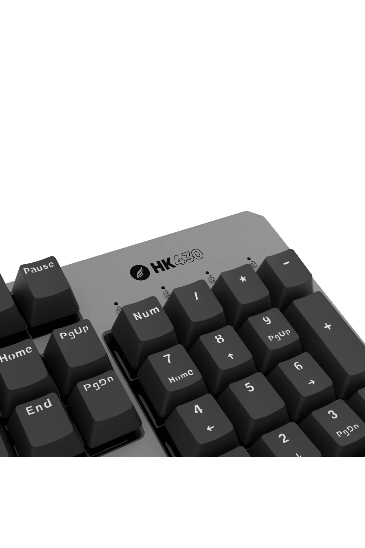 Hawk Gaming HK430 Mekanik Mavi Switch RGB Kablolu Metal Kasa Full Gaming Klavye