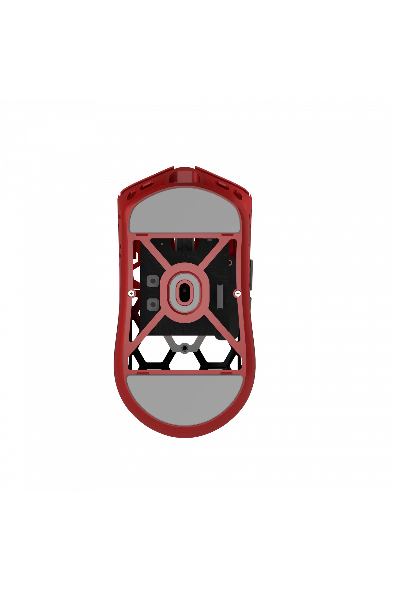 Hawk Gaming HM620 8K Hz 30000 DPI Tri-Mode Kablosuz/Bluetooth Siyah Kırmızı Gaming Mouse