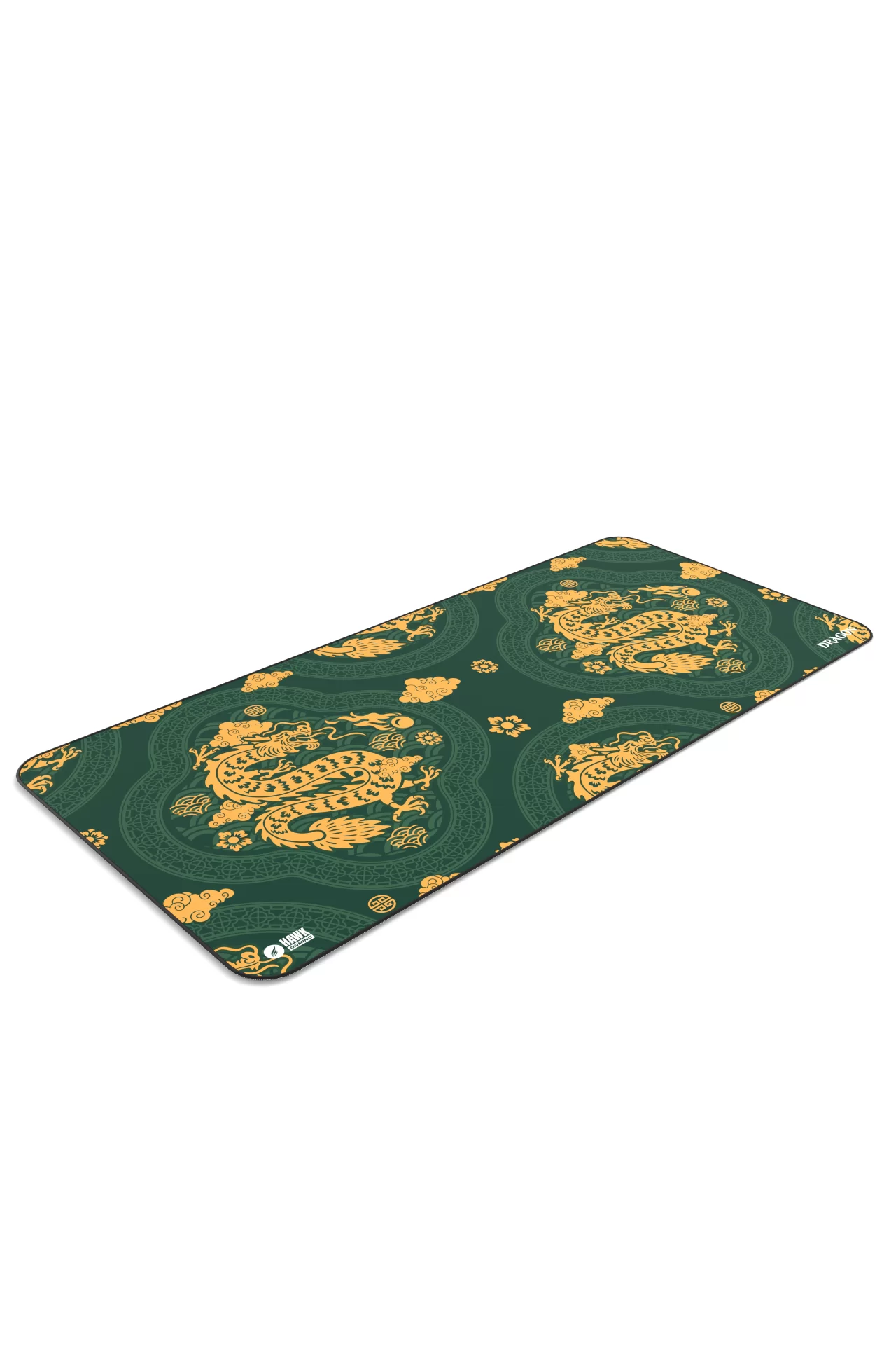Hawk Green Dragon 90x40 Mouse Pad