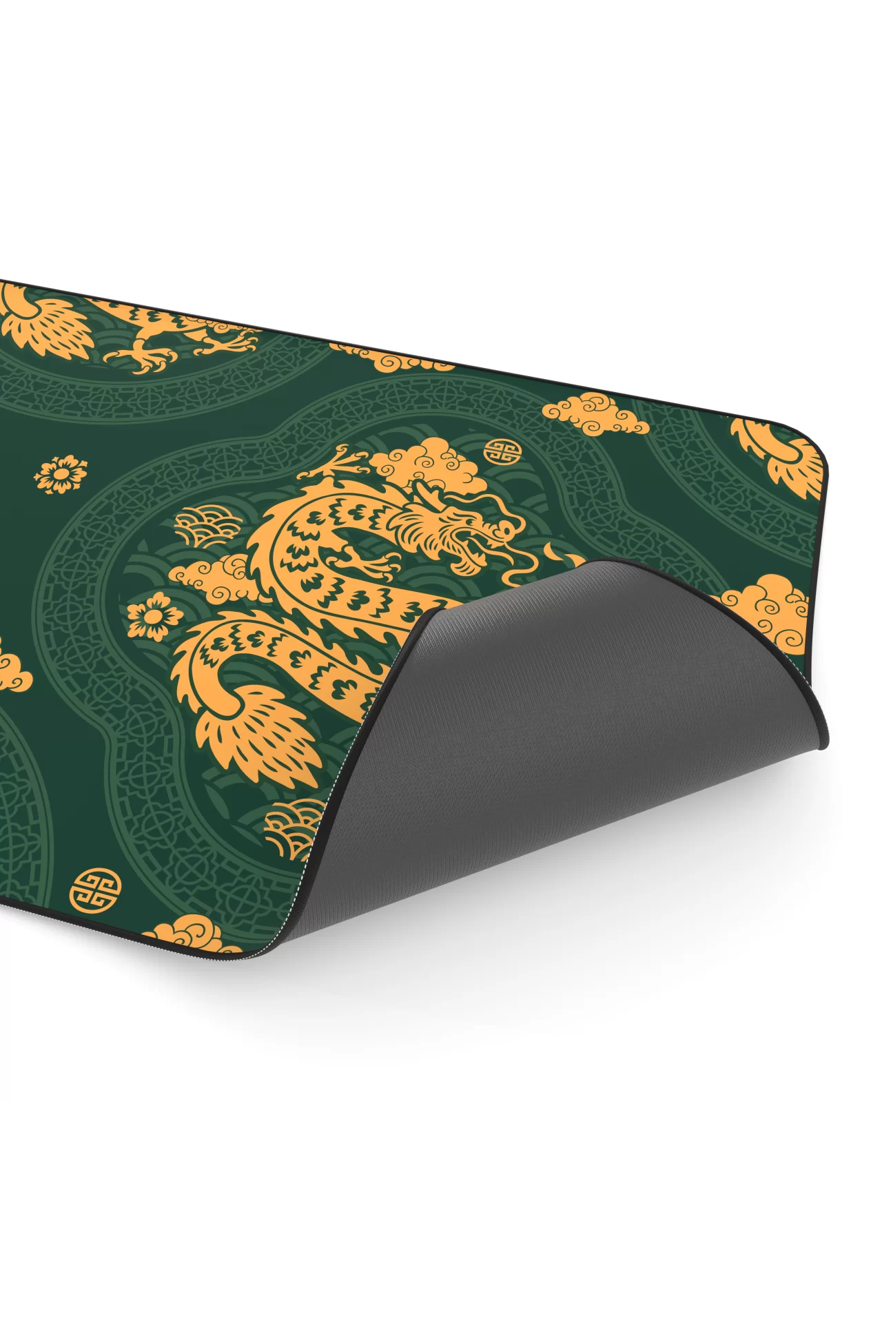 Hawk Green Dragon 90x40 Mouse Pad