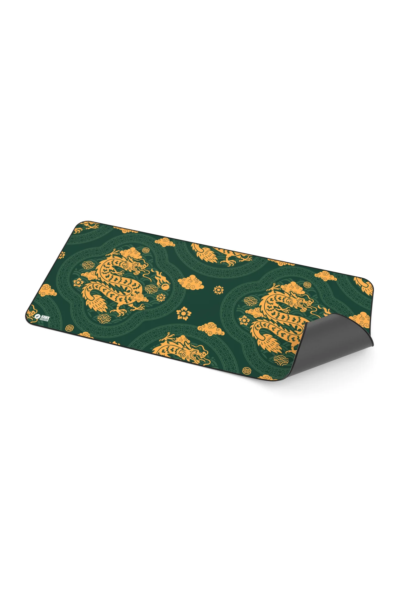 Hawk Green Dragon 90x40 Mouse Pad