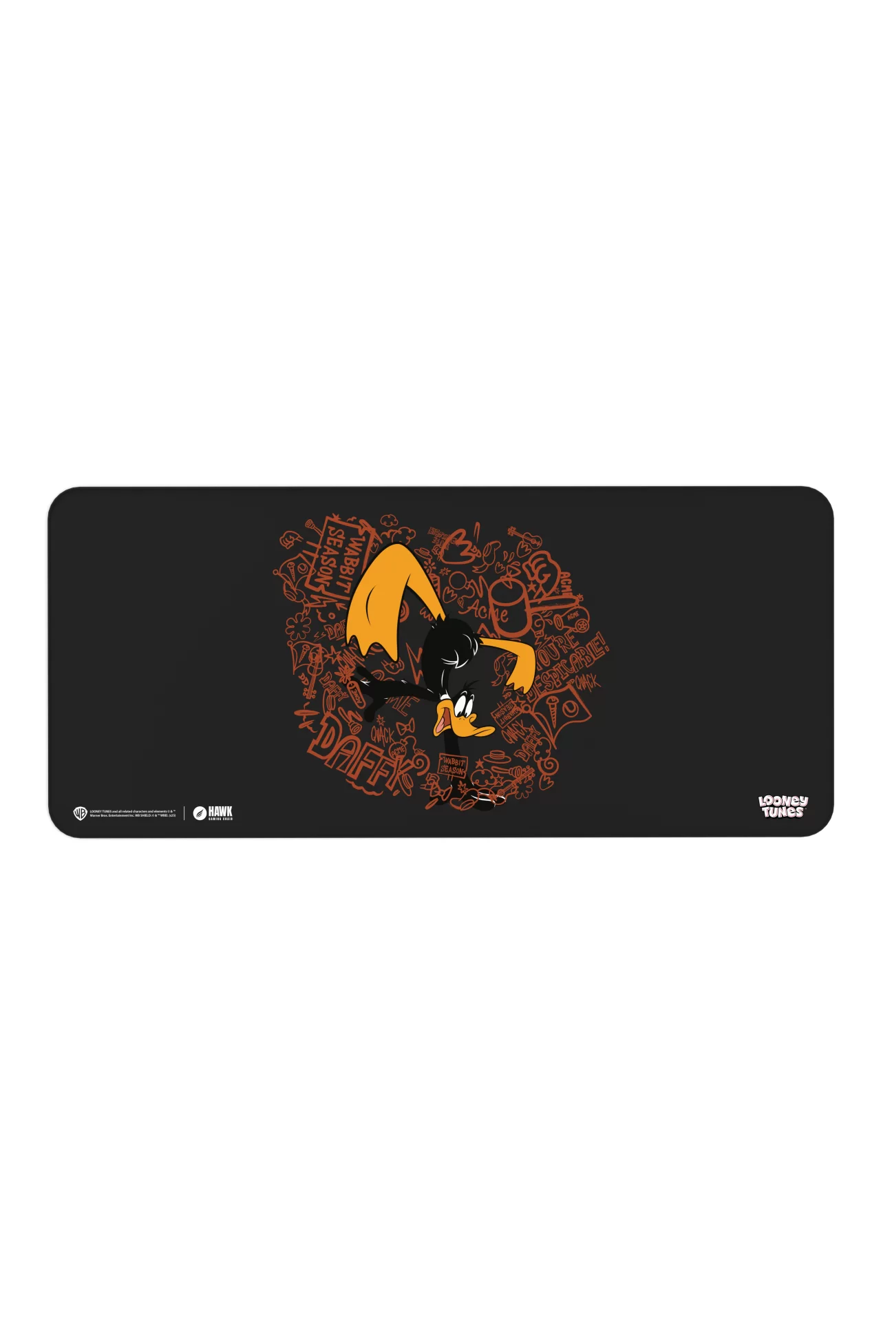 Hawk Looney Tunes Daffy Duck Graffiti90x40 Mouse Pad