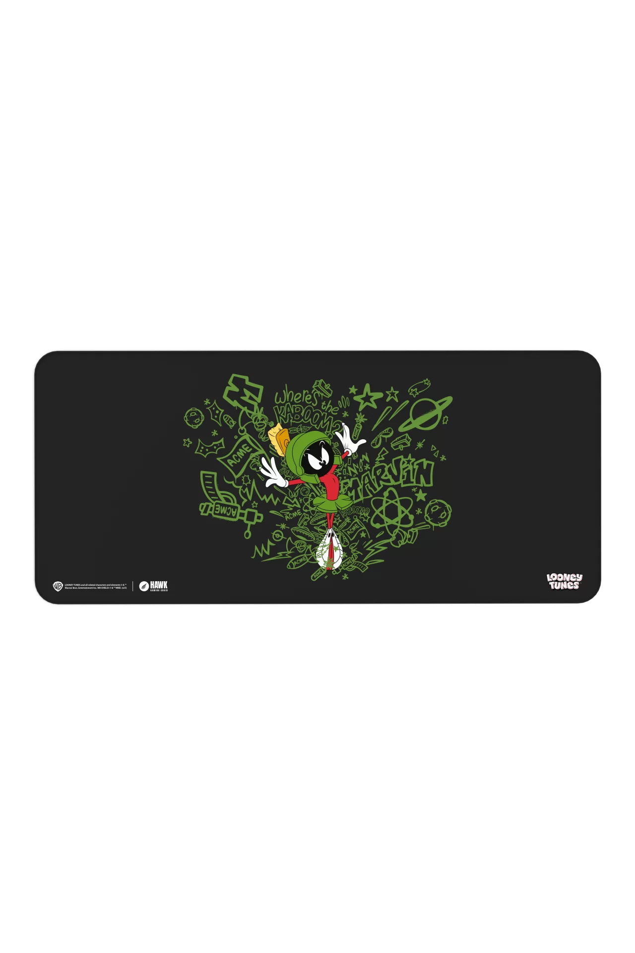 Hawk Looney Tunes Marvin Graffiti 90x40 Mouse Pad