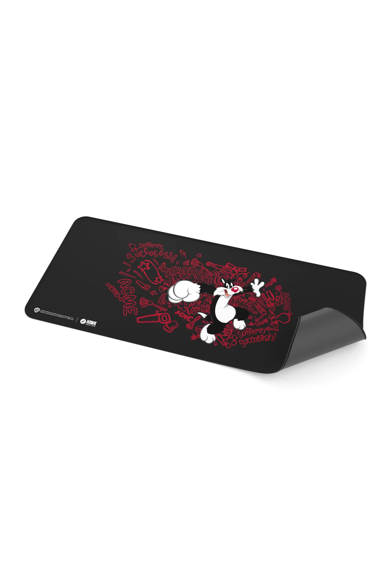 Hawk Looney Tunes Sylvester Graffiti 90x40 Mouse Pad