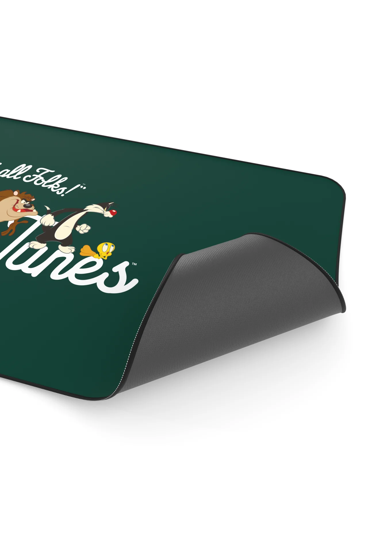 Hawk Looney Tunes Thats All Folks 90x40 Mouse Pad