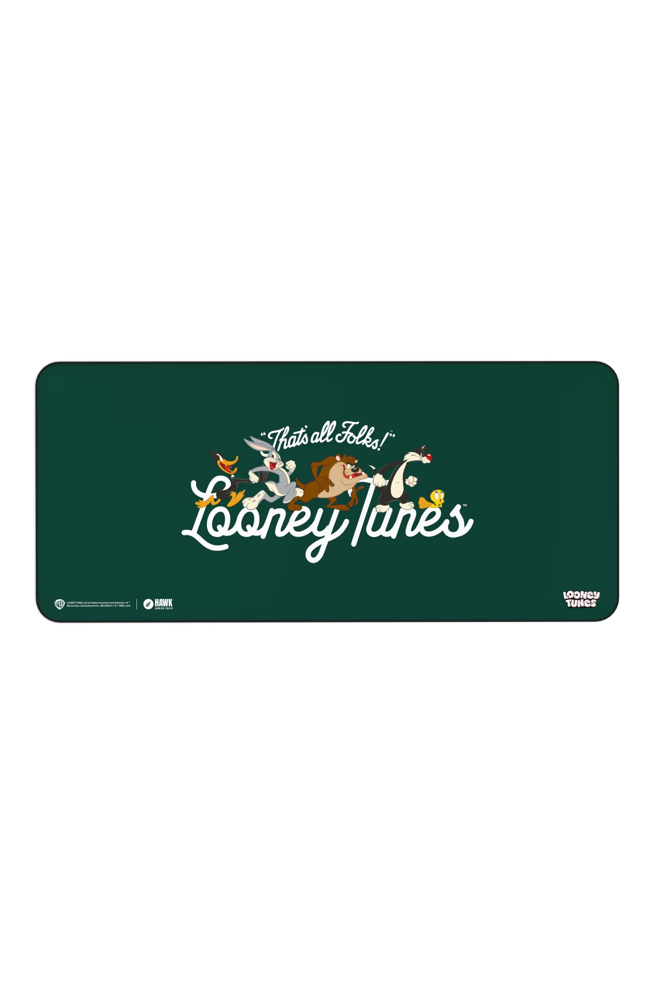 Hawk Looney Tunes Thats All Folks 90x40 Mouse Pad