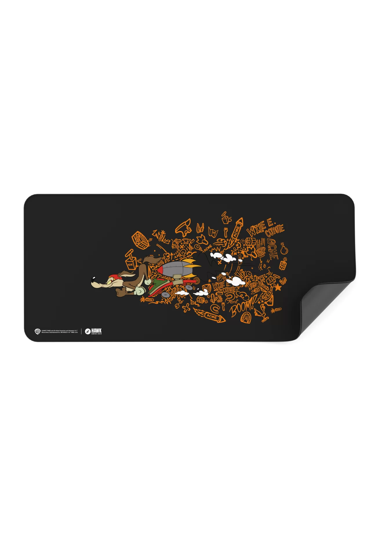 Hawk Looney Tunes Wile E. Coyote 90x40 Mouse Pad