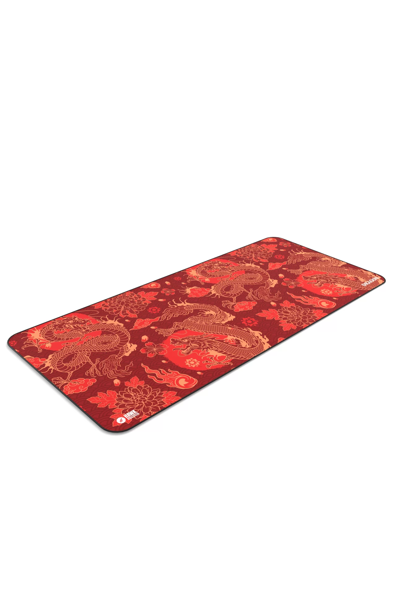 Hawk Red Dragon 90x40 Mouse Pad