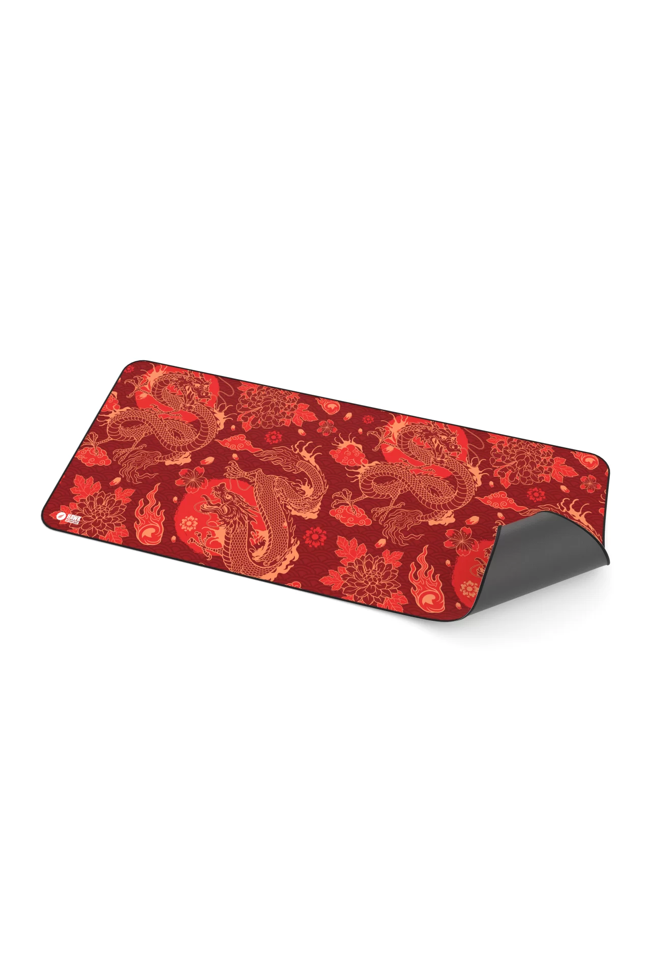 Hawk Red Dragon 90x40 Mouse Pad
