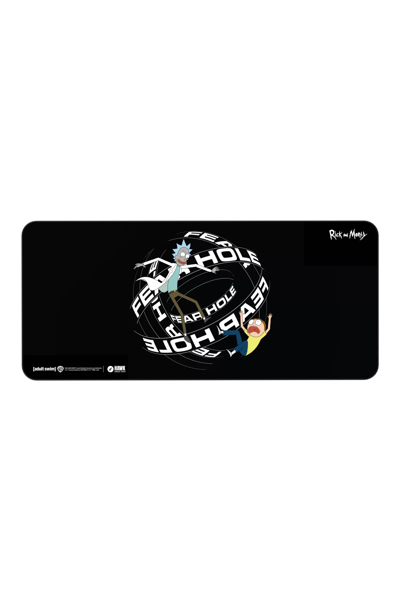 Hawk Rick And Morty Fear Hole 90x40 Mouse Pad
