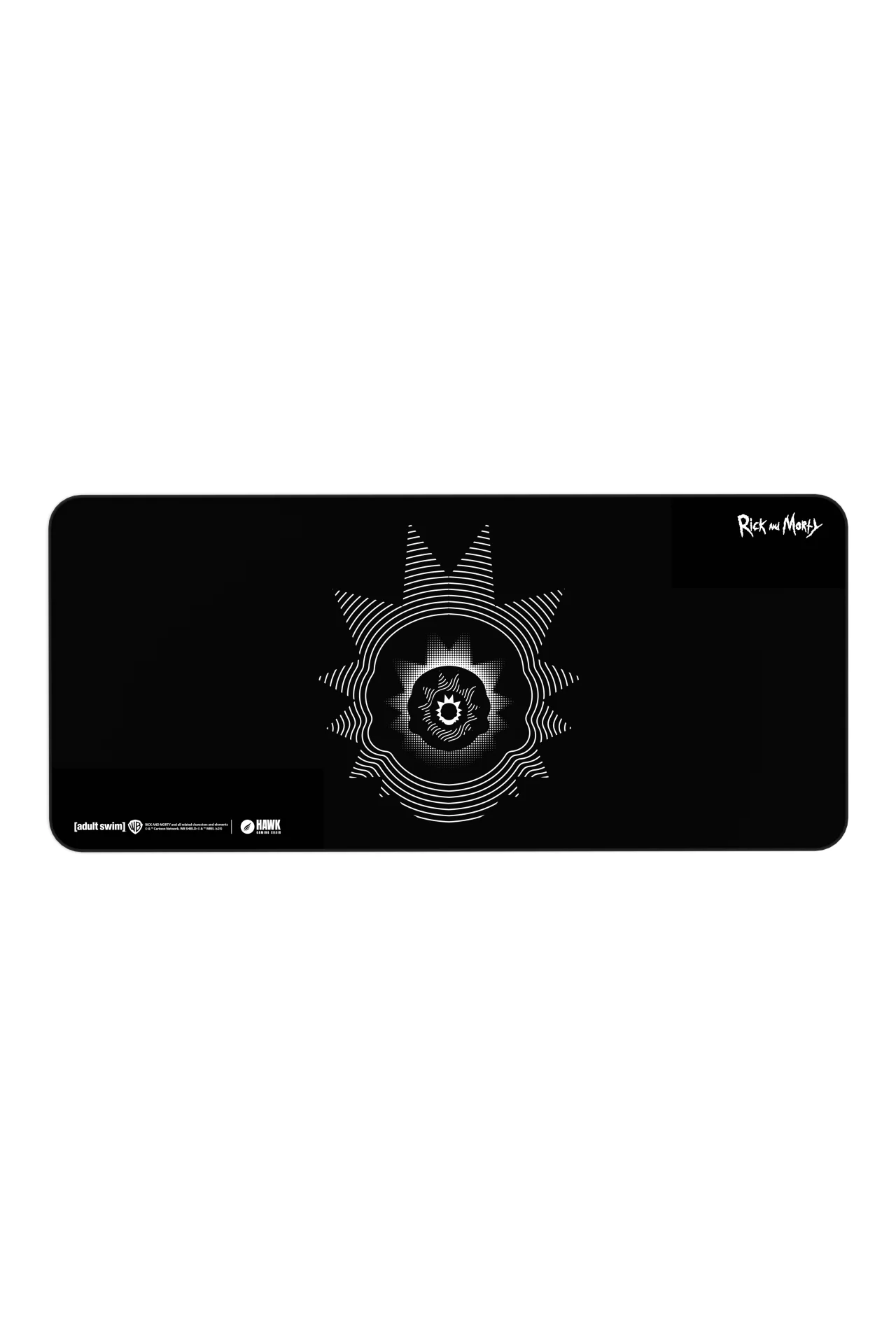 Hawk Rick And Morty Focus 90x40 Mouse Pad