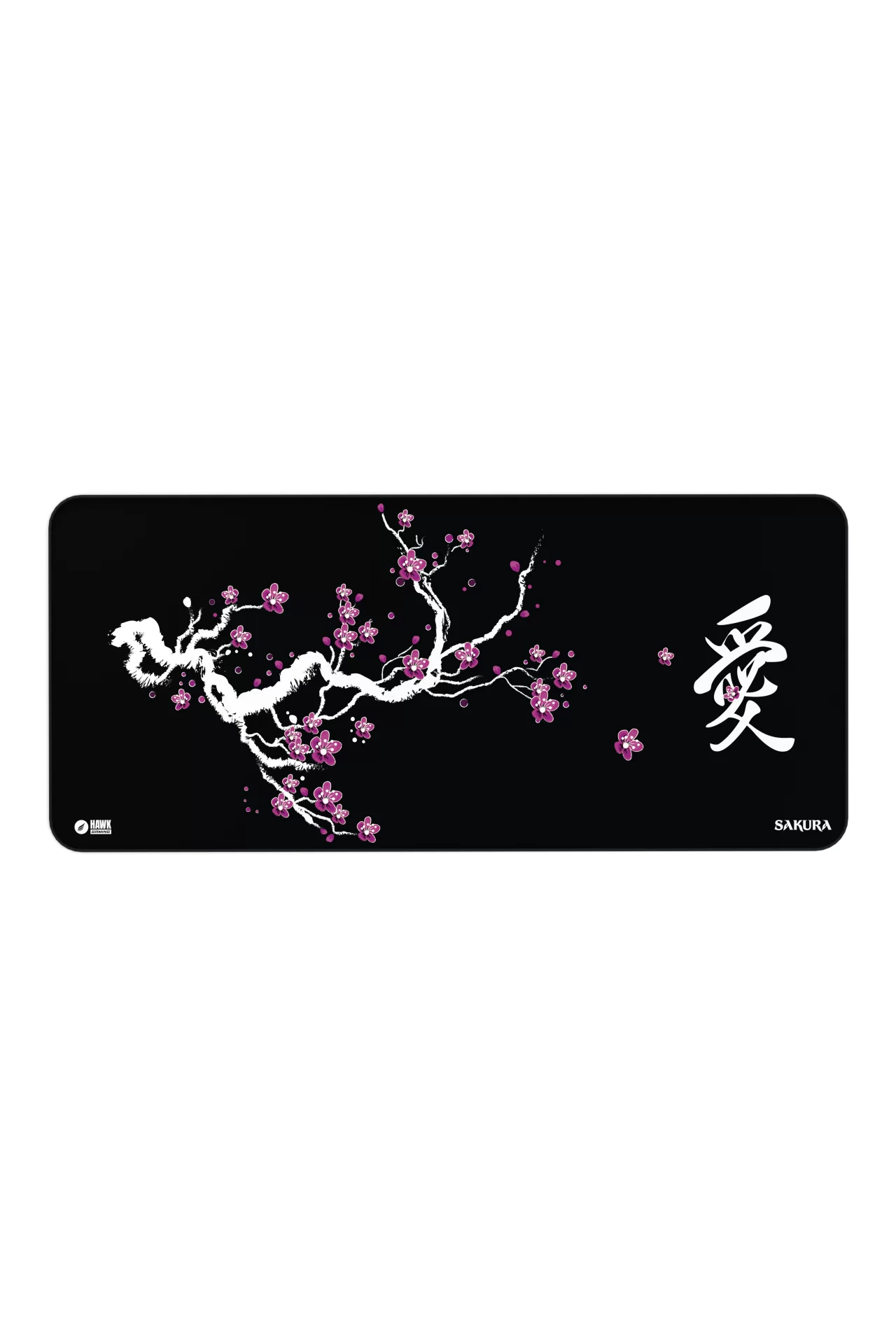 Hawk Siyah Sakura 90x40 Mouse Pad