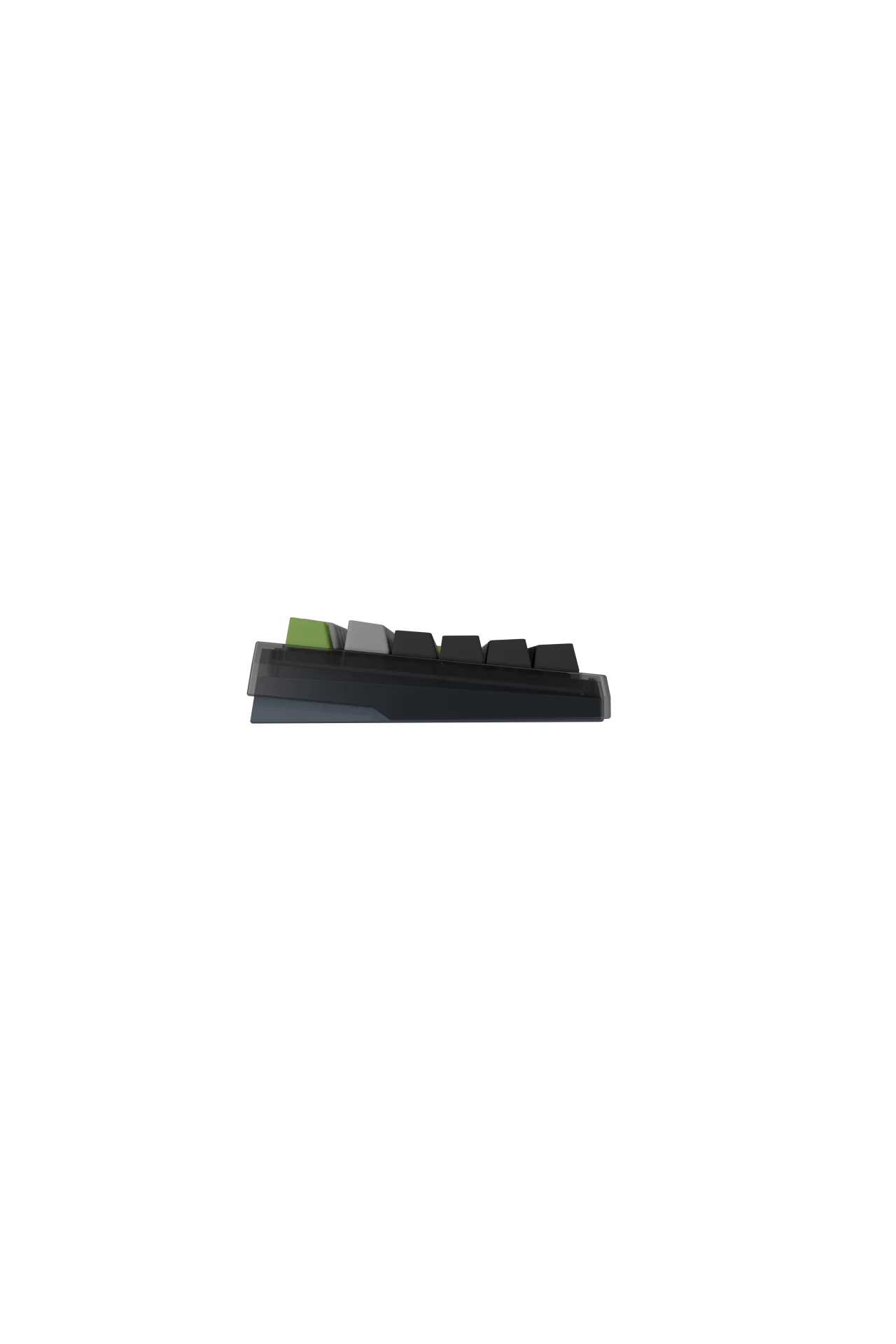 HK610 Gateron Switch RGB LCD Tri-Mode Kablosuz/Bluetooth %75 Gaming Klavye