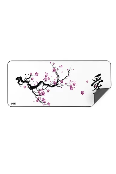 Hawk Beyaz Sakura 90x40 Mouse Pad