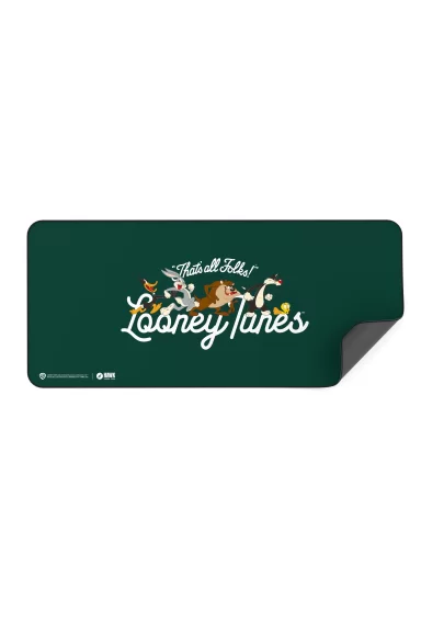 Hawk Looney Tunes Thats All Folks 90x40 Mouse Pad