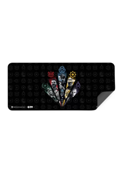 Hawk Mortal Kombat Fighters 90x40 Mouse Pad