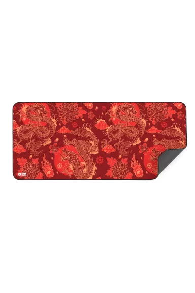 Hawk Red Dragon 90x40 Mouse Pad